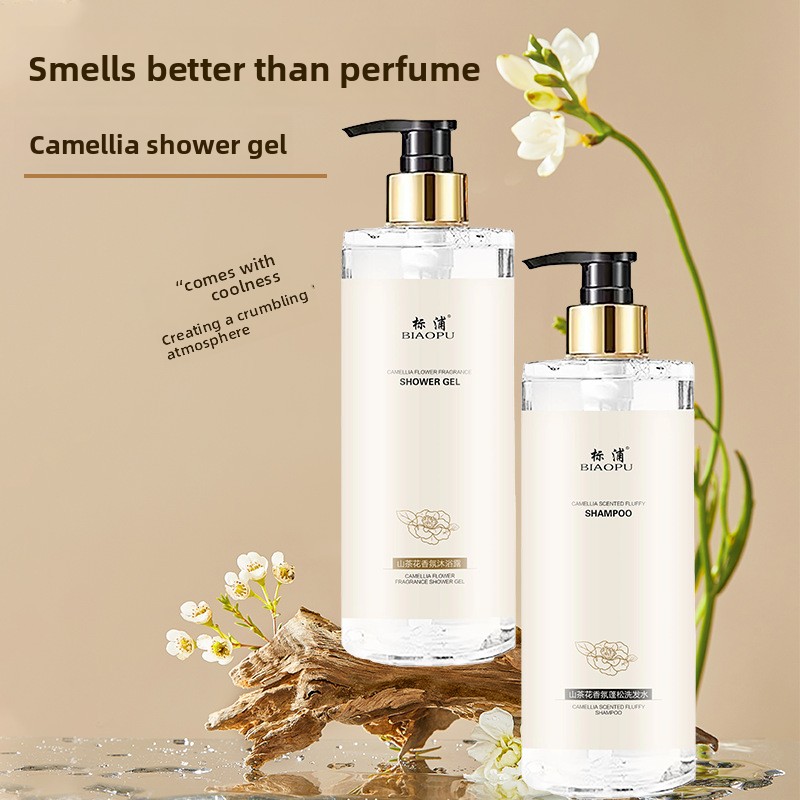 Perfume Fragrance Shampoo - Kamelien-Shampoo Ölkontrolle Flauschiges Haar Juckreizlinderung Weißtee-Parfüm