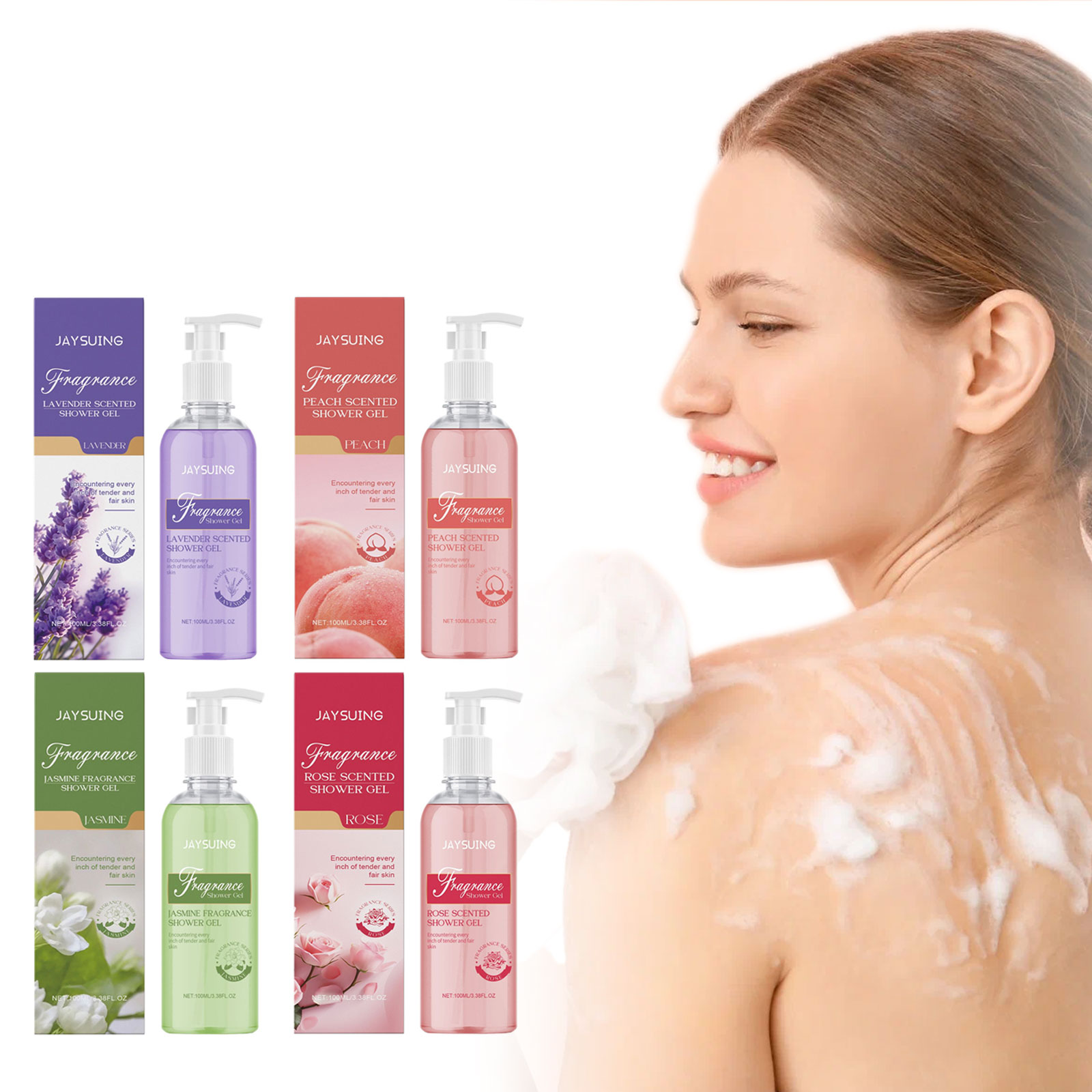 Perfume Fragrance Lotion - Duftendes Duschgel, Körperwaschparfüm, langanhaltender Duft, Tiefenreinigung,