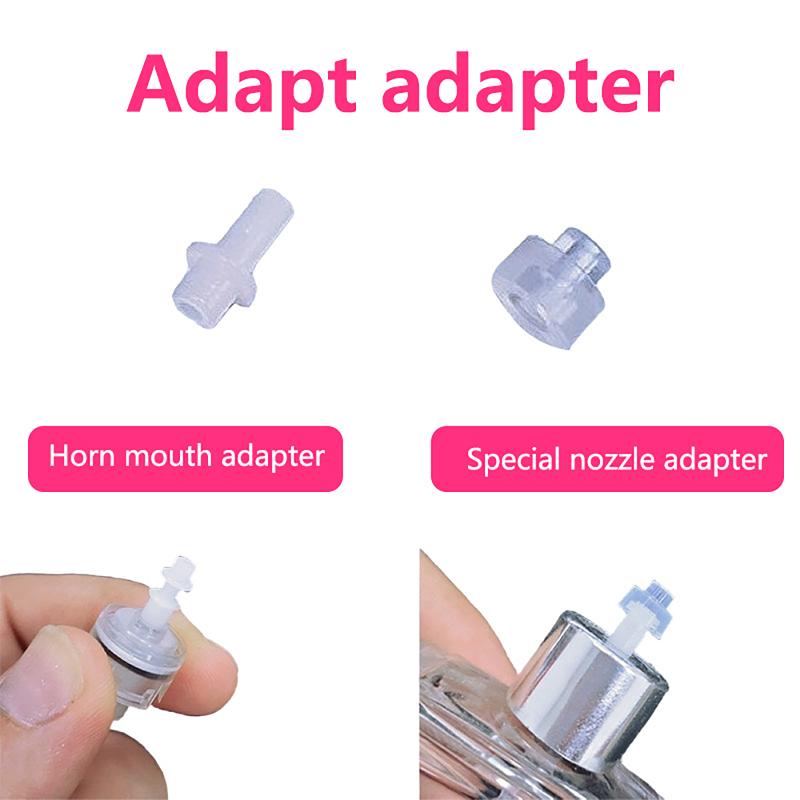 Perfume Fragrance Dispenser - Parfümflaschenadapter, 2 Stück, Hornmundstück-Verbindungsstück, kein Verschwendung,