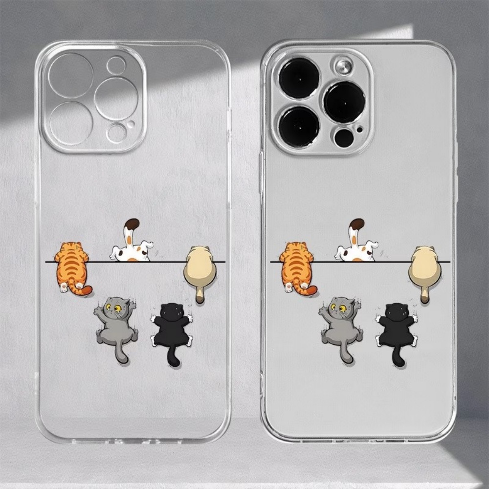 Perfume Pure Xs - Süße Katzenmuster-Handyhülle für iPhone 11 12