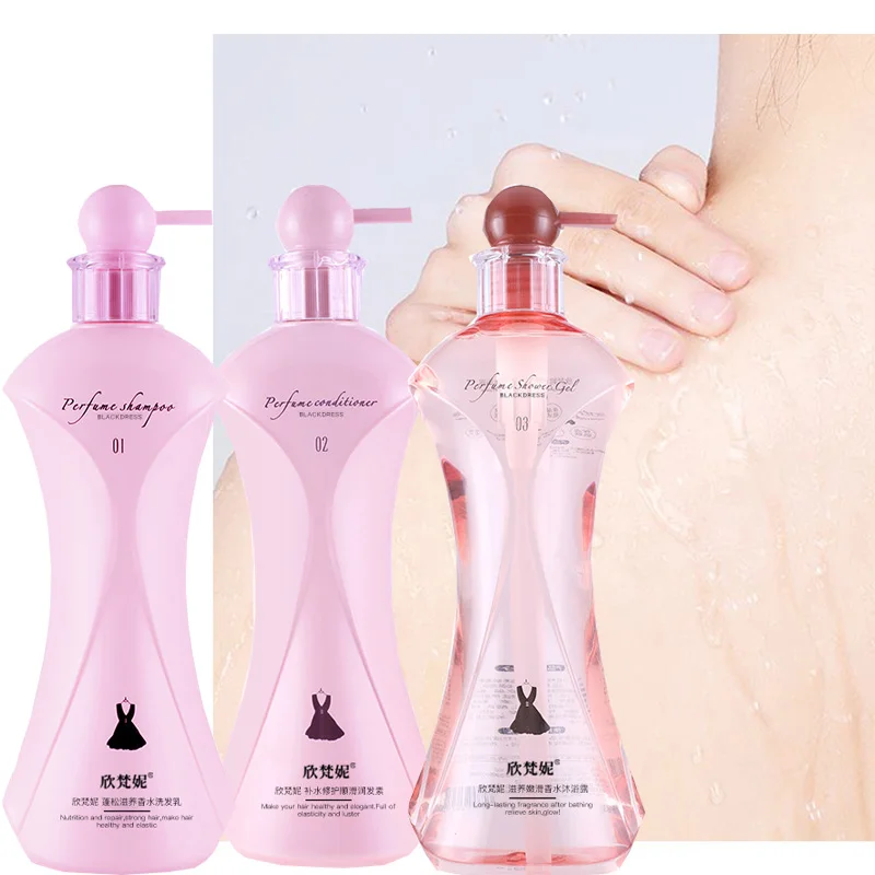 Perfume Fragrance Shampoo - 618 ml Parfüm-Shampoo, Anti-Schuppen-Ölkontrolle, langanhaltender Duft,
