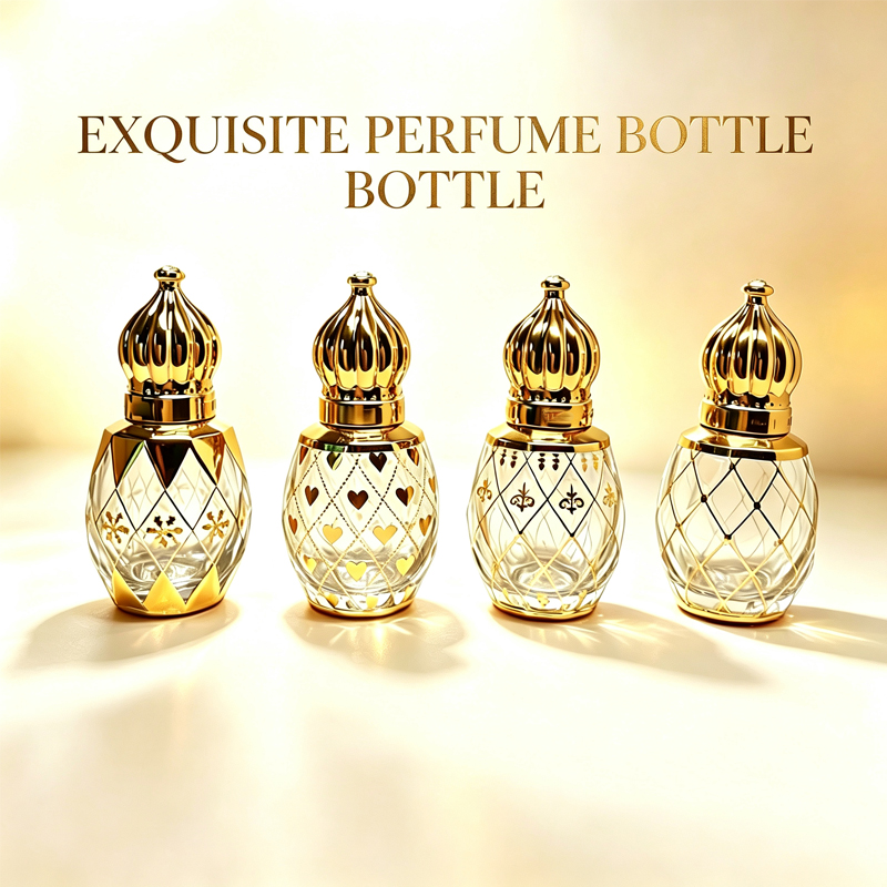 Attar Oil Roll On - 8ml Roll-On Flasche aus Glas, lichtundurchlässig,