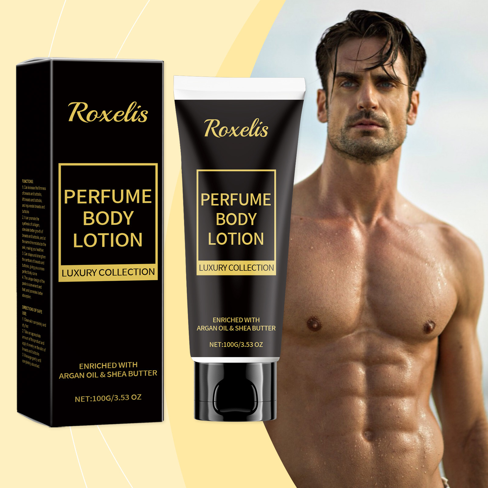 Perfume Fragrance Lotion - Herren Charmantes Parfüm-Lotion Langanhaltender Leichter Duft