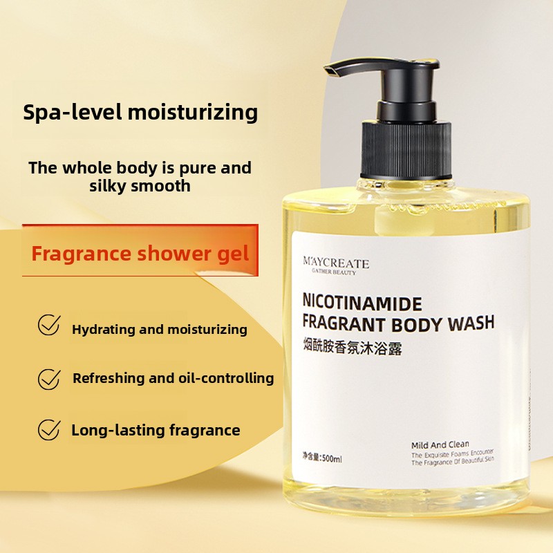 Perfume Fragrance Lotion - Niacinamid Duschgel Körperpflege und Feuchtigkeitspflege Großvolumige