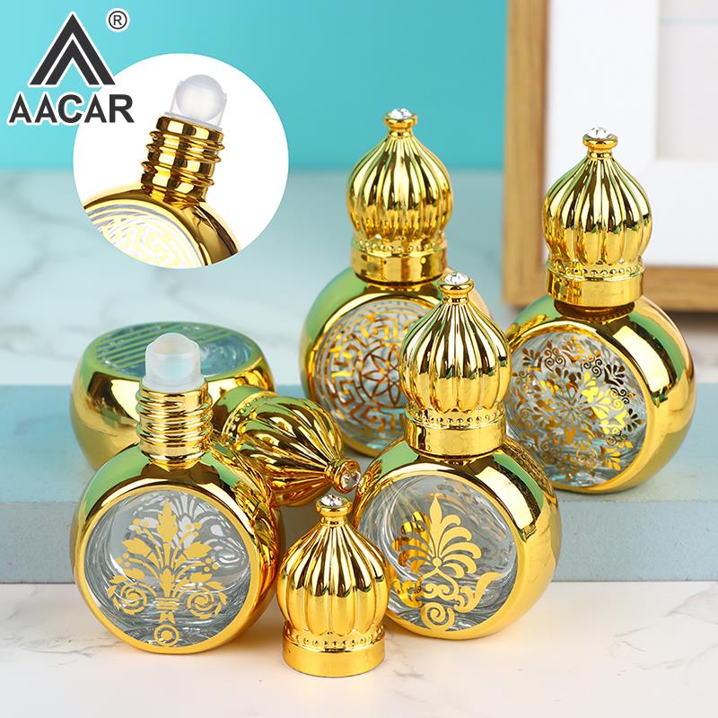 1pc 10ml Gold Arabisch Kristal – Attar Oil Roll On Bewertung und Preis