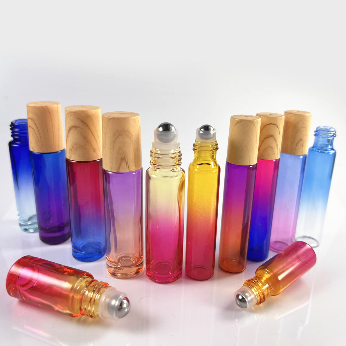 5x 10x Leere Glas-Roll-on-Flas – Attar Oil Roll On Bewertung und Preis