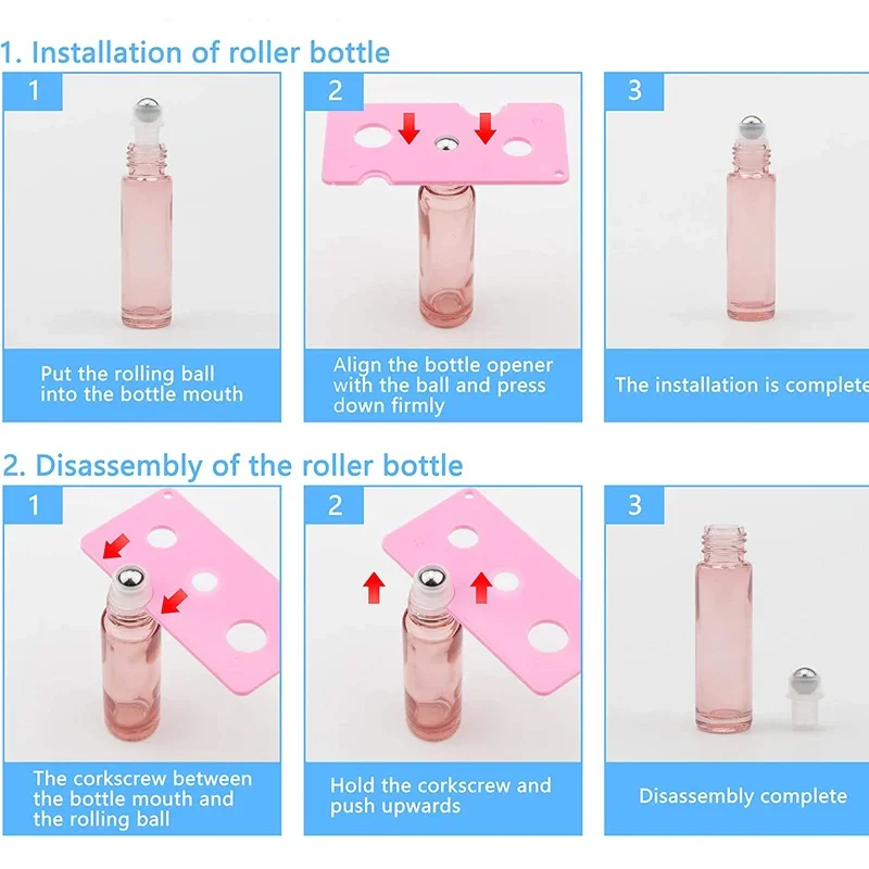 5 Stück 5 ml 10 ml tragbare Ro – Attar Oil Roll On Bewertung und Preis