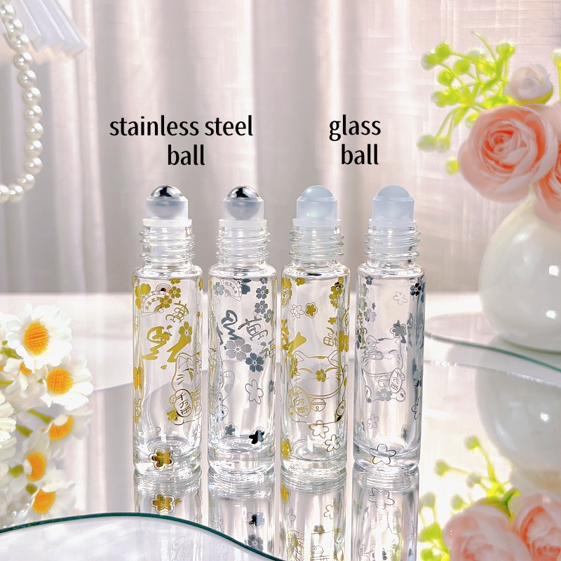 20 Stück 10ml Klare Glas-Roll- – Attar Oil Roll On Bewertung und Preis