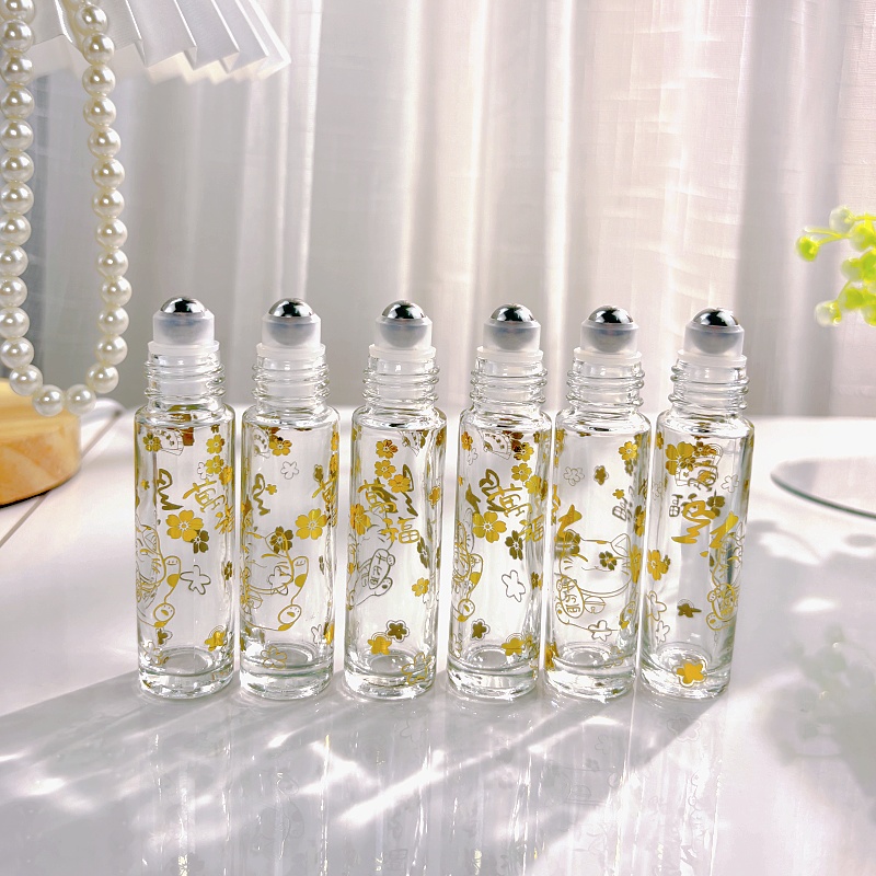 20 Stück 10ml Klare Glas-Roll- – Attar Oil Roll On Bewertung und Preis